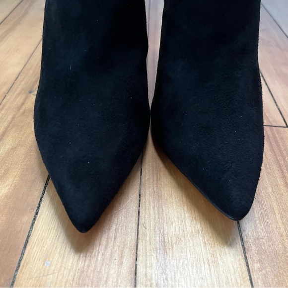 JCrew Black Shaped Topline Short Boots - Picture 2 of 15